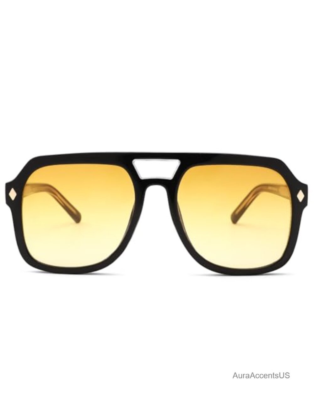 Oversized Vintage Aviator Sunglasses Retro 70s UV400 Protection Unisex